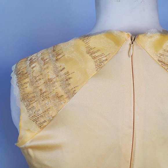 Belle Ball Gown Small (4-6) Yellow - Picture 10 of 11